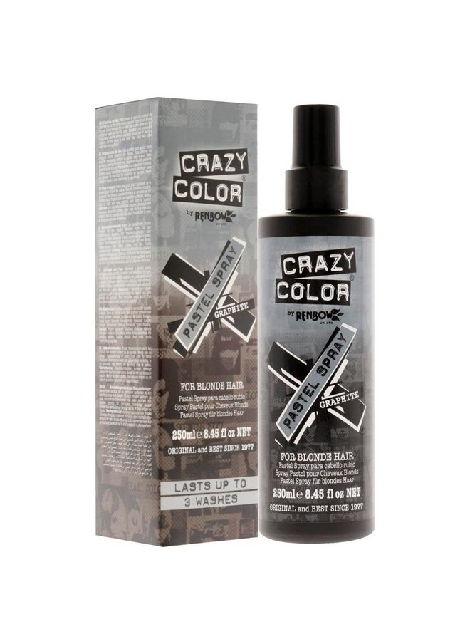 Crazy Color Pastel Hair Spray Graphite 250 ml