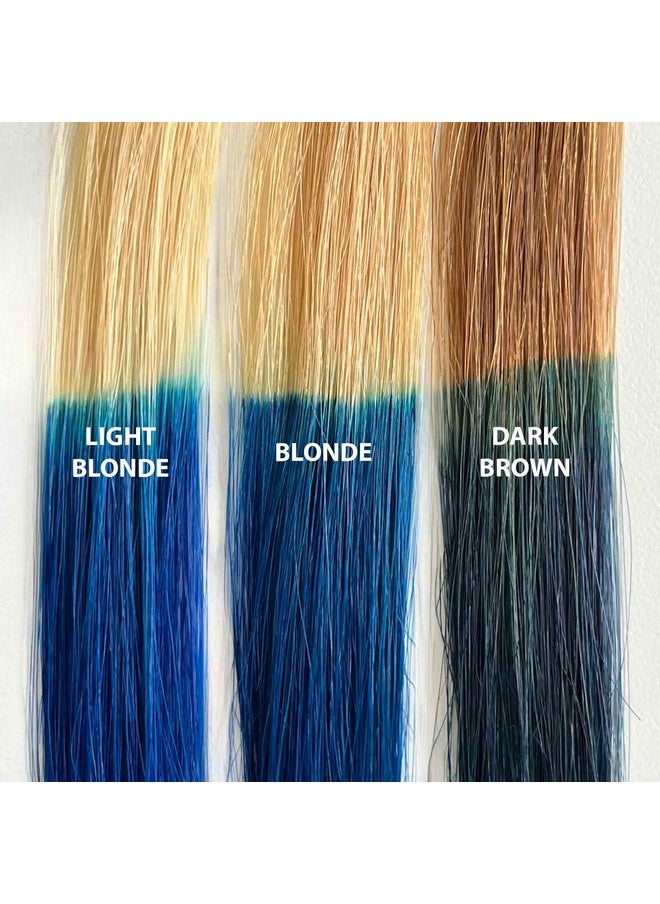 IROIRO Premium Natural Semi-Permanent Hair Color 340 Neon Blue (4oz)