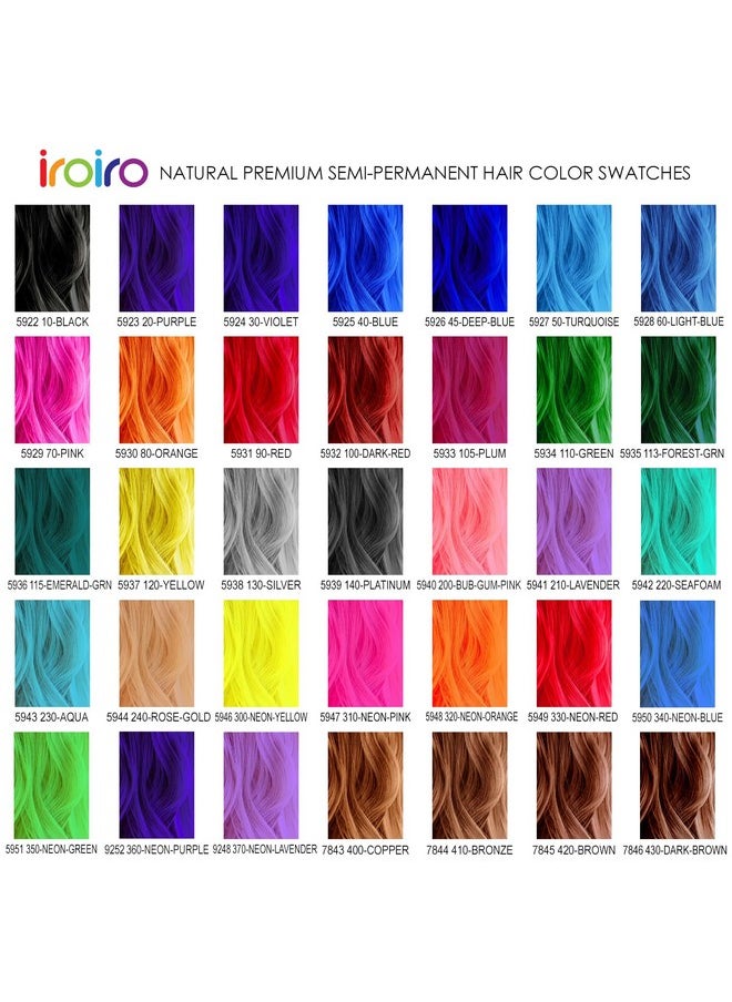 Iroiro Natural Premium Semi-Permanent Hair Color 20 Purple 8oz