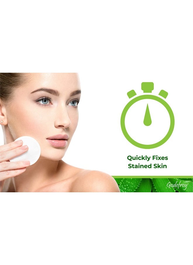 Godefroy Stain Remover For Hair Color, Hair Dye, Eyebrow and Eyelash Enhancer - Remove Unwanted Stains From the Hair or Skin, Infused with Aloe Vera (4 Ounce, 40 Applications)