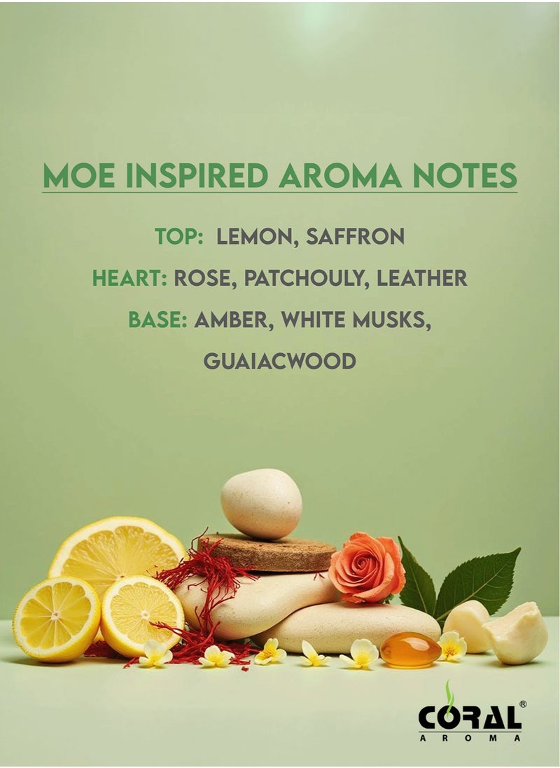 Golden Leather Aroma Oil | 200 ml | Scented Diffuser Oil