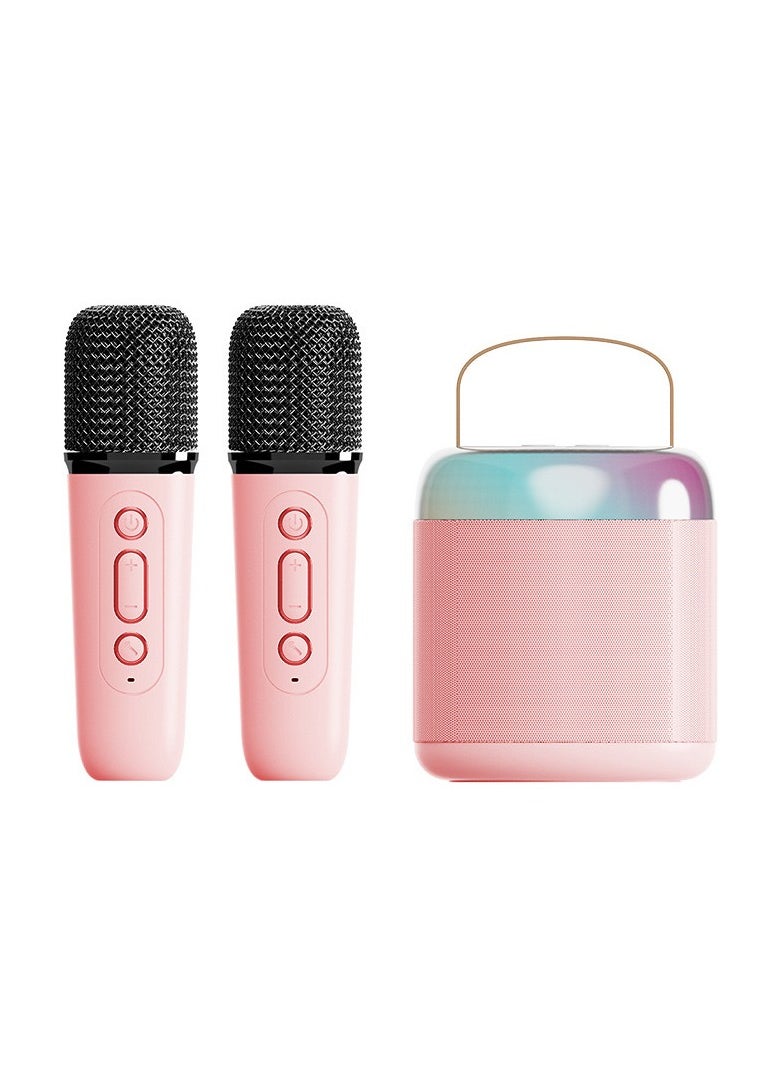Hot-Selling Bluetooth Speaker with Portable Mini Karaoke Microphone – Kids Singing Machine, Home Use Mini KTV