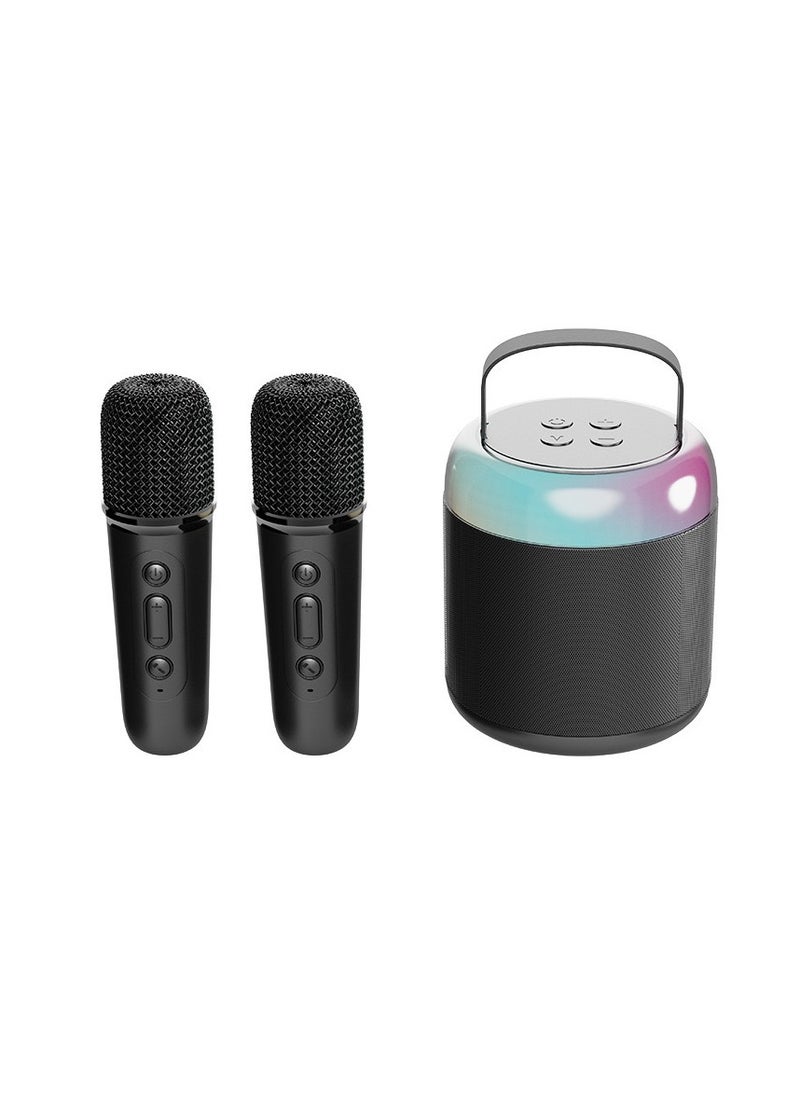 Hot-Selling Bluetooth Speaker with Portable Mini Karaoke Microphone – Kids Singing Machine, Home Use Mini KTV