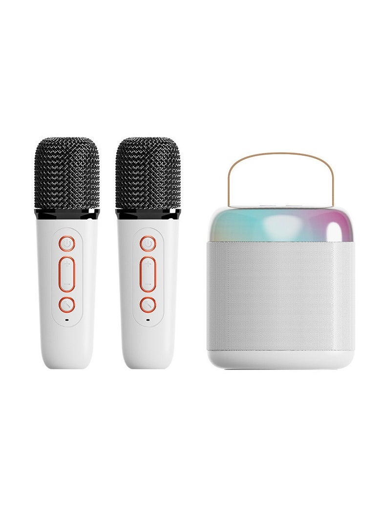 Hot-Selling Bluetooth Speaker with Portable Mini Karaoke Microphone – Kids Singing Machine, Home Use Mini KTV