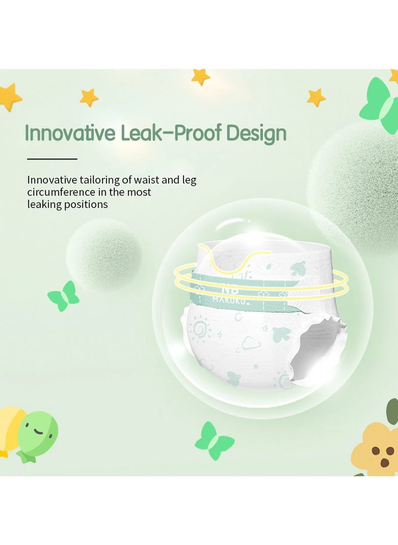 MAKUKU Comfort Fit Pant Style Baby Diapers, 20 Pieces, Size 7 XXXL, 17kg+, Leak Proof 12hr Absorption, Cooler and Thinner for Summer Months, Breathable