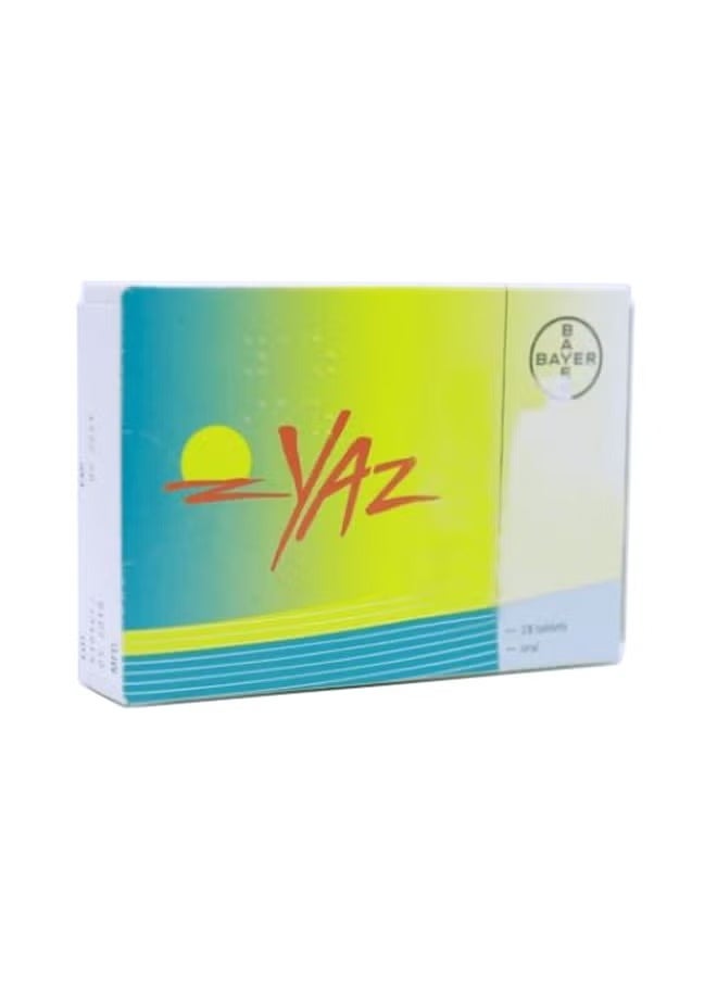Yaz Tablets 28's