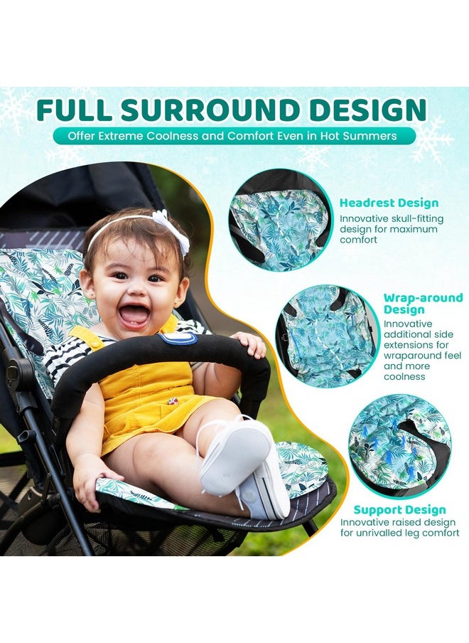 Baby Sun Protection Pram Canopy Cover - Stroller Accessories Awning Anti-UV Umbrella - Black2023