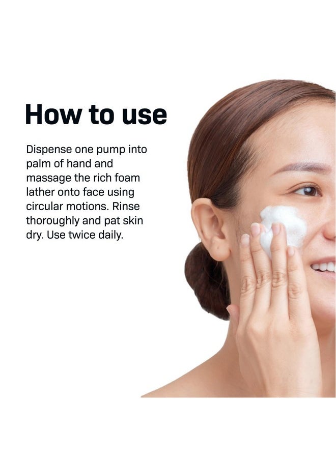 Revision Skincare Gentle Foaming Cleanser, Soap Free Facial Cleanser and Makeup Remover, Soothing and Moisturizing, 5 fl oz