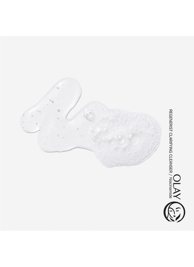 Olay Niacinamide + Peptide 24 Face Wash, Clarifying, Sulfate-Free, 16 oz
