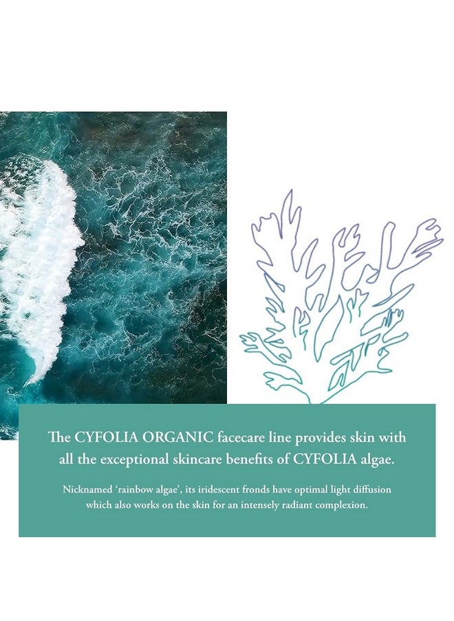 Phytomer Cyfolia Organic Cleansing Cream | Healthy, All-Natural Facial Cleanser | Certified Organic | Gentle Face Cleanser & Makeup Remover | Radiant, Glowing, Softer Skin | 150 ml