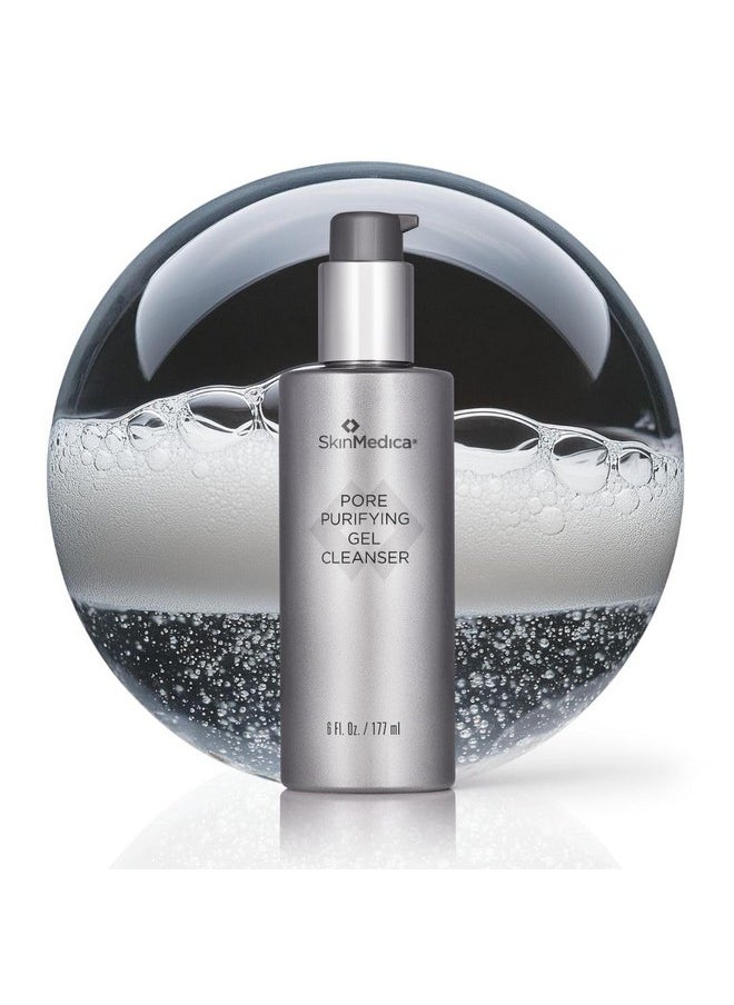 SkinMedica Pore Purifying Gel Cleanser - This Pore Cleaning Gel Cleanser with Clinically Proven Ingredients Dissolves Makeup, Oil, and Impurities, While Purifying Pores, 6 Fl Oz