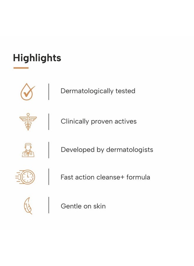 DERMATOUCH Bye Bye Pigmentation Face Wash (70G) & Anti-Pigmentation Cream (30G) | With Niacinamide & Kojic Acid - 100G