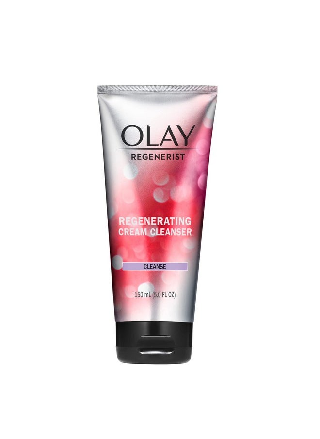 Olay Regenerist Regenerating Cream Face Cleanser, 5.0 Fluid Ounce
