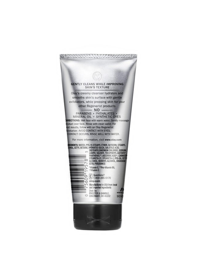 Olay Regenerist Regenerating Cream Face Cleanser, 5.0 Fluid Ounce