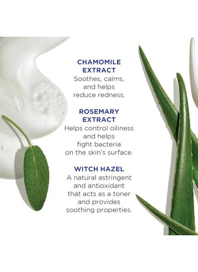 Jack Black - Pure Clean Daily Facial Cleanser, 16 fl oz â€“ 2-in-1 Facial Cleanser and Toner, Removes Dirt and Oil, PureScience Formula, Certified Organic Ingredients, Aloe and Sage Leaf