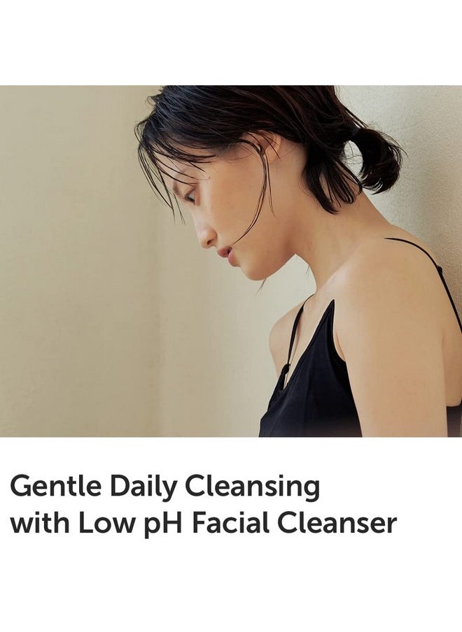 DearKlairs] Gentle Black Facial Cleanser, 4.73 Fl Oz | Vegan, low pH, Hydrating Finish, 99% Fine Dust Removal, A Creamy foam cleanser, daily face wash