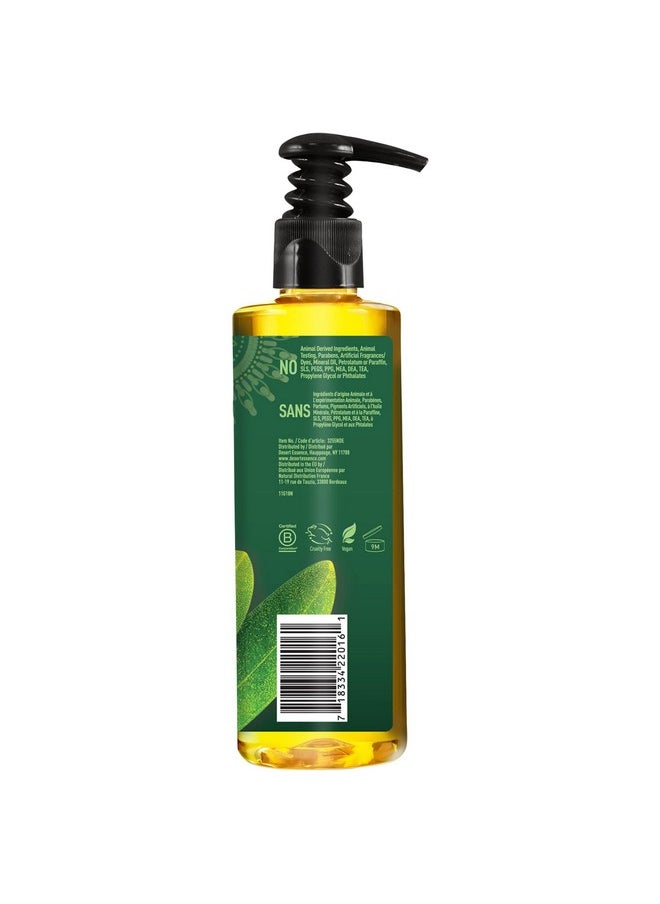 Desert Essence Thoroughly Clean Face Wash - Original - 8.5 Fl Oz - Pack of 2 - Tea Tree Oil - For Soft Radiant Skin - Gentle Cleanser - Extracts Of Goldenseal, Awapuhi, & Chamomile Essential Oils