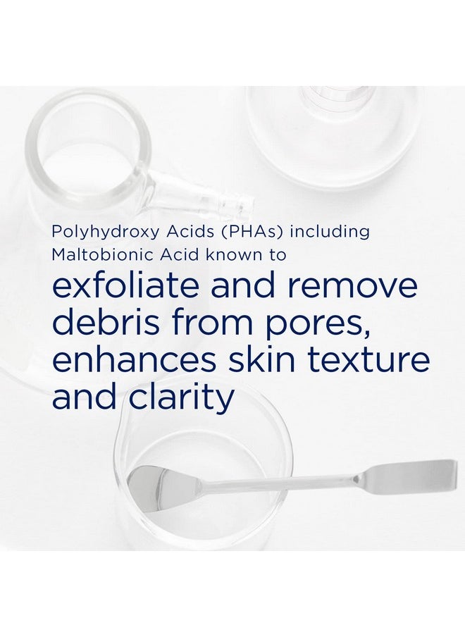 NEOSTRATA Exfoliating Wash Revitalizing Foaming Facial Cleanser with Polyhydroxy Acid For All Skin Types Soap-Free Fragrance-Free, 4.2 Fl Oz (Pack of 1)