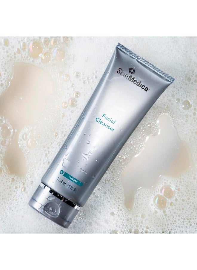 SkinMedica Facial Cleanser - Foaming Cleanser That is a Gentle Face Wash for Normal or Dry Skin and Perfect As a Makeup Remover, 6 Fl Oz
