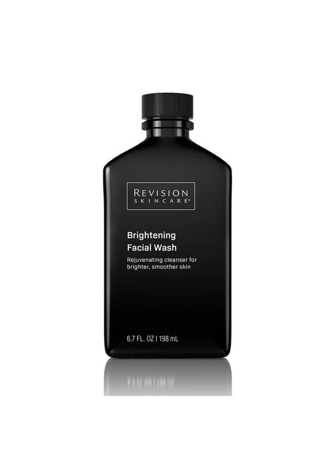 Revision Skincare Brightening Facial Wash, Exfoliating Face Cleanser with Vitamin C and Vitamin E, 6.7 fl oz