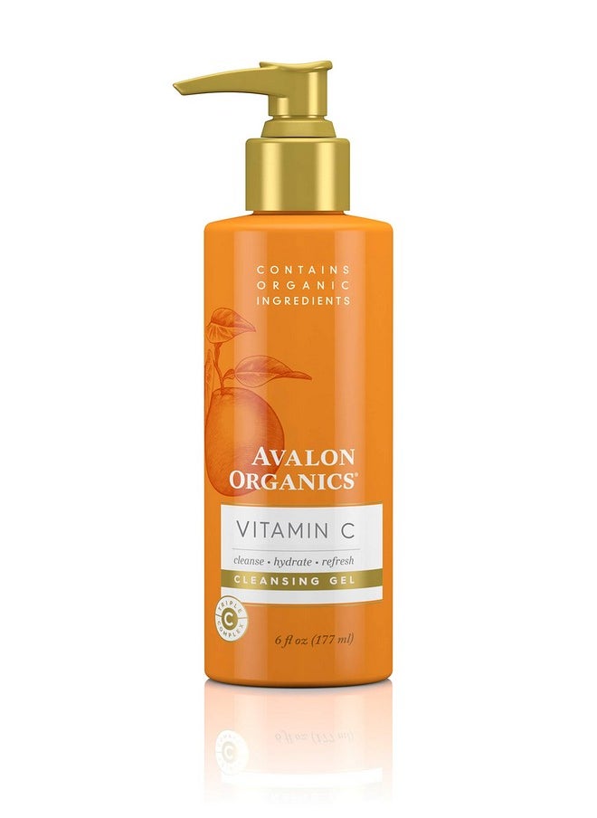 Avalon Organics Cleansing Gel with Vitamin C, 6 Oz