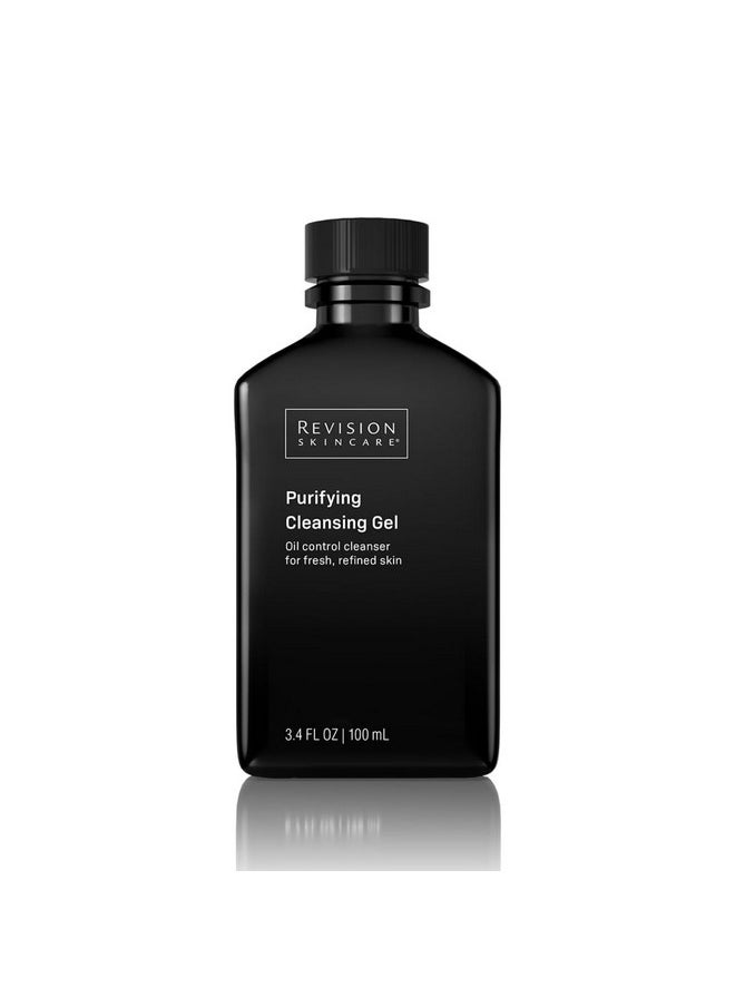 Revision Skincare Purifying Cleansing Gel with Salicylic Acid, Concentrated Exfoliating Daily Face Wash for Oily Skin, 3.4 Ounces