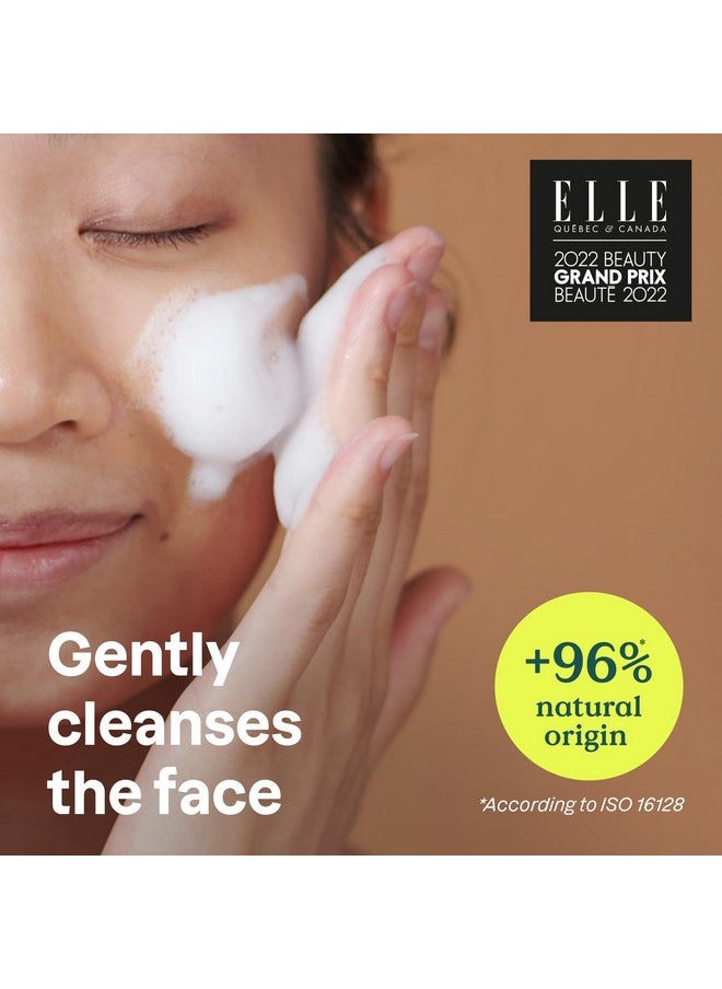ATTITUDE Micellar Foaming Facial Cleanser, EWG Verified, Dermatologically Tested, Plant and Mineral-Based, Vegan, White Tea Leaves, 5 Fl Oz