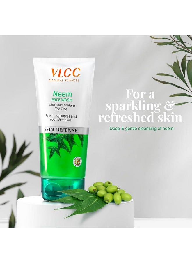 VLCC Neem Face Wash With Chamomile And Tea Tree, 150Ml