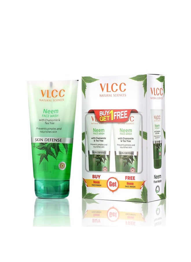 VLCC Neem Face Wash With Chamomile And Tea Tree, 150Ml