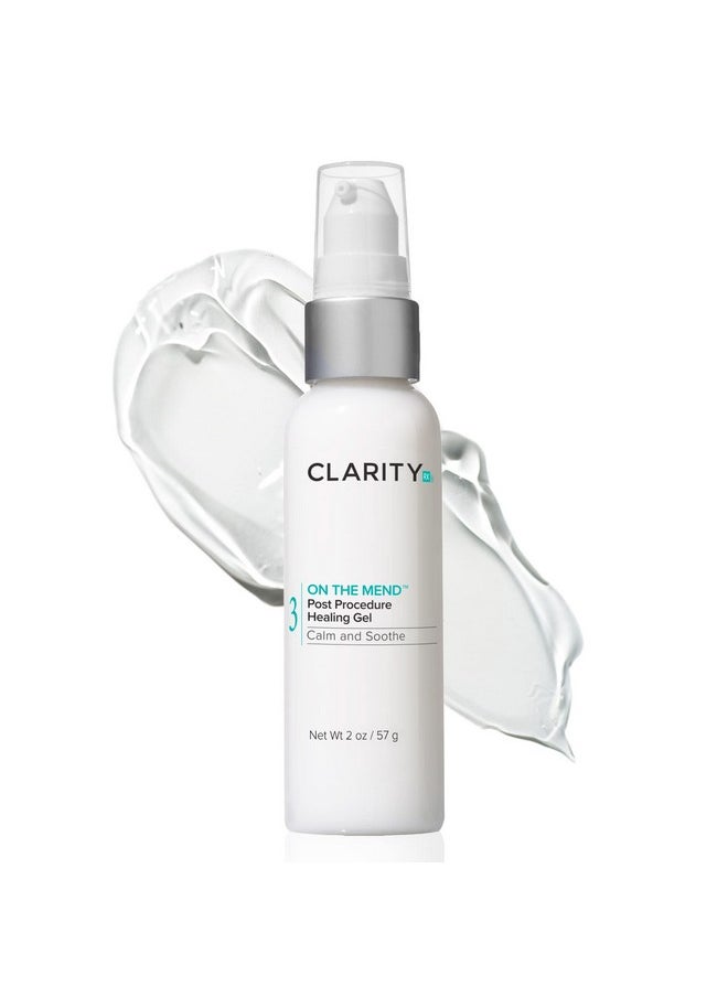 ClarityRx On The Mend Healing Gel, Natural Plant-Based Face & Body Ointment for Post Skincare Treatments (2 oz)