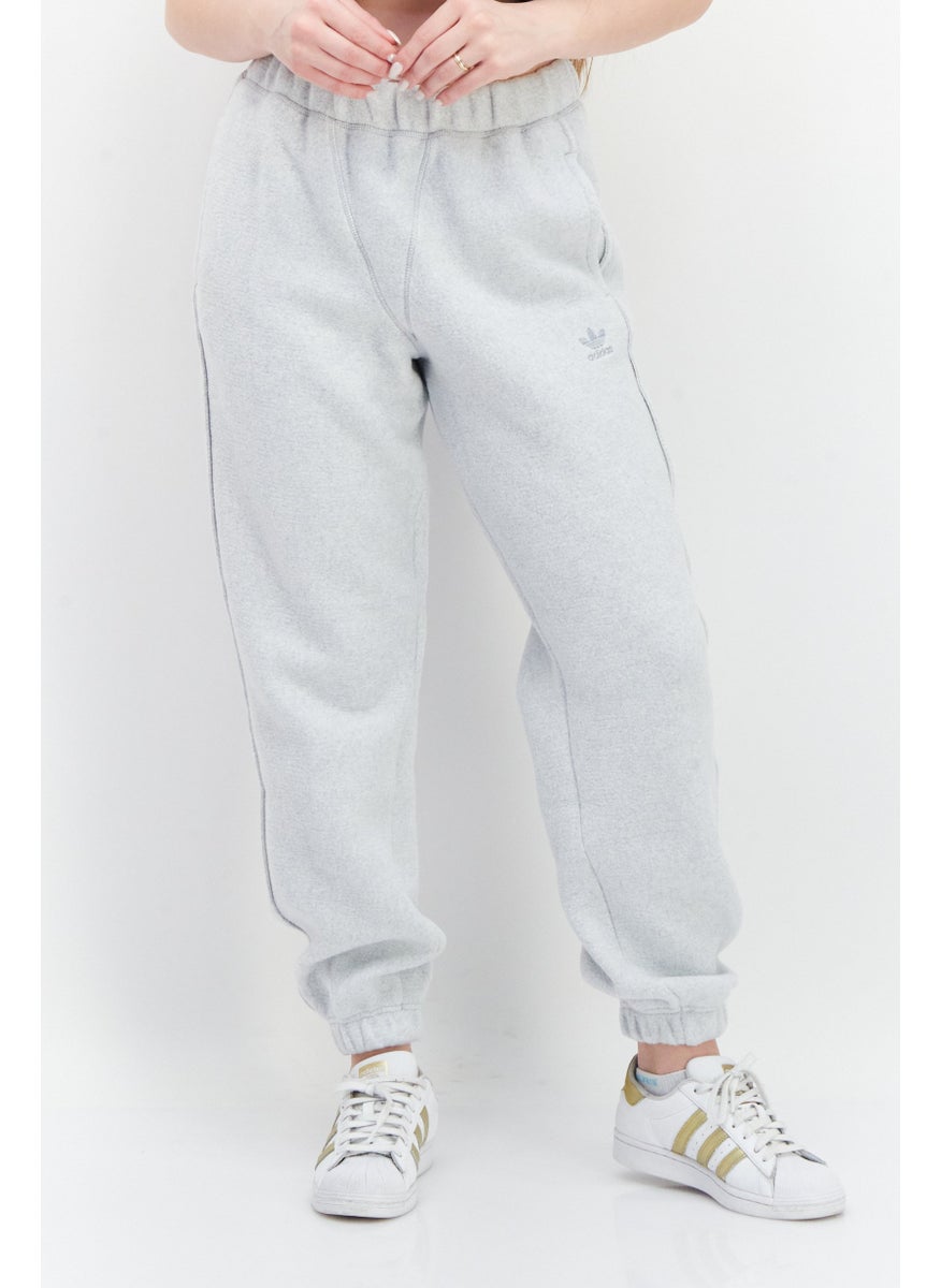 Women Sportswear Fit Running Sweatpants, Light Grey