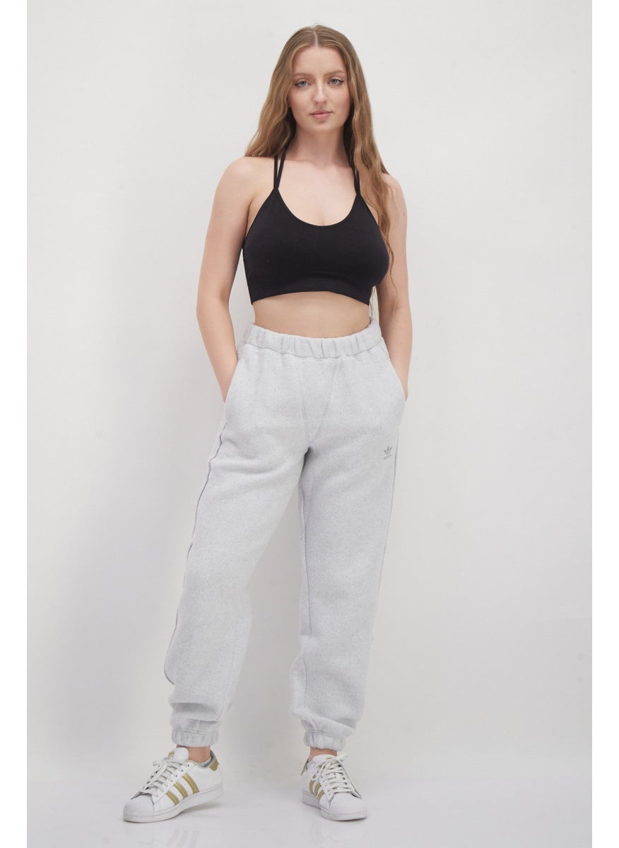 Women Sportswear Fit Running Sweatpants, Light Grey