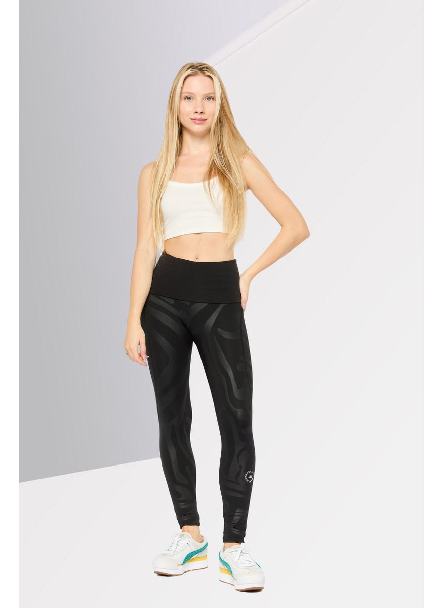 Women Sportswear Fit Training Leggings, Black