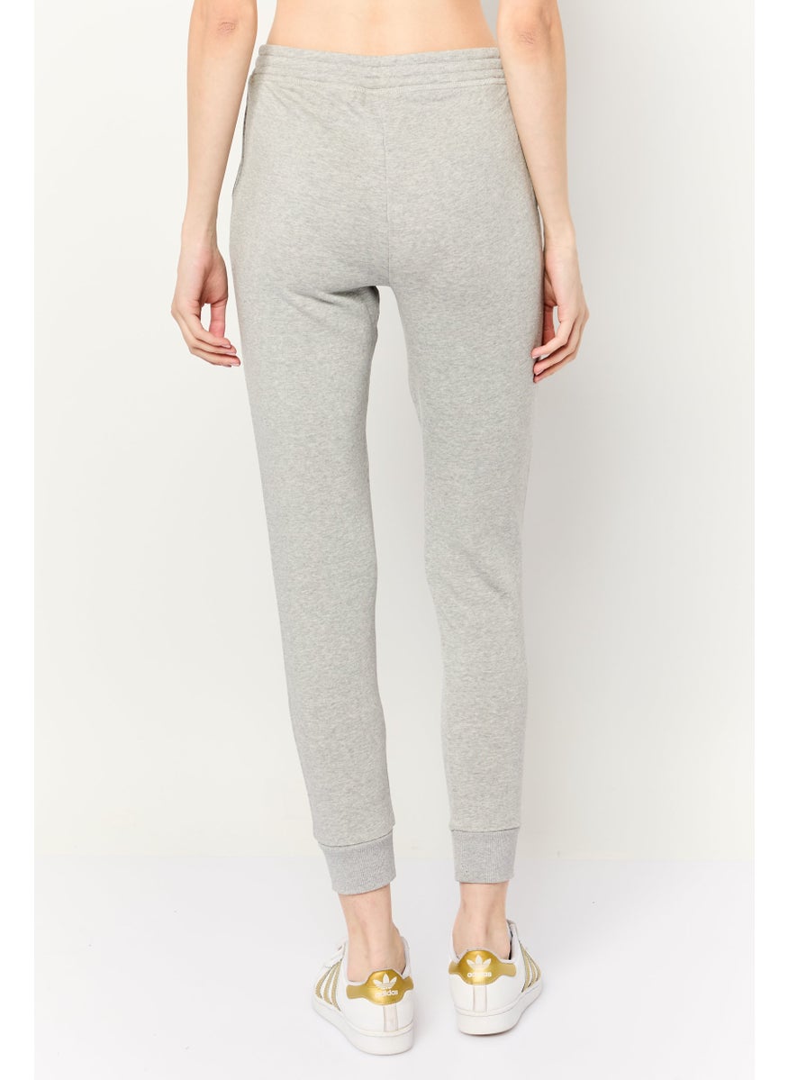Women Sportswear Fit Brand Logo Training Sweatpants, Heather Grey