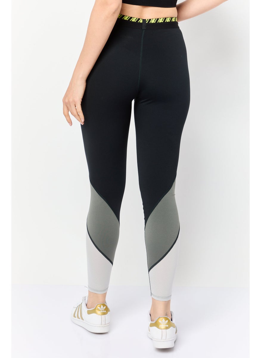 Women Sportswear Fit Outdoor Leggings, Multicolor