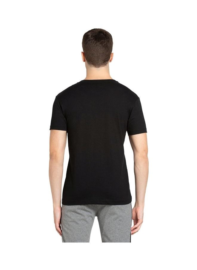 Jockey 2726 Men Super Combed Cotton Rich Solid V Neck Half Sleeve T Shirt