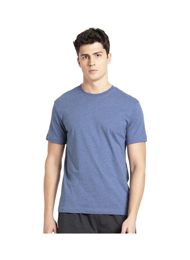 Jockey 2714 Men Super Combed Cotton Rich Solid Round Neck Half Sleeve T Shirt