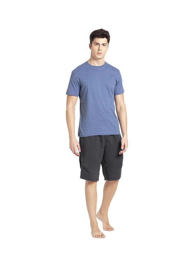 Jockey 2714 Men Super Combed Cotton Rich Solid Round Neck Half Sleeve T Shirt