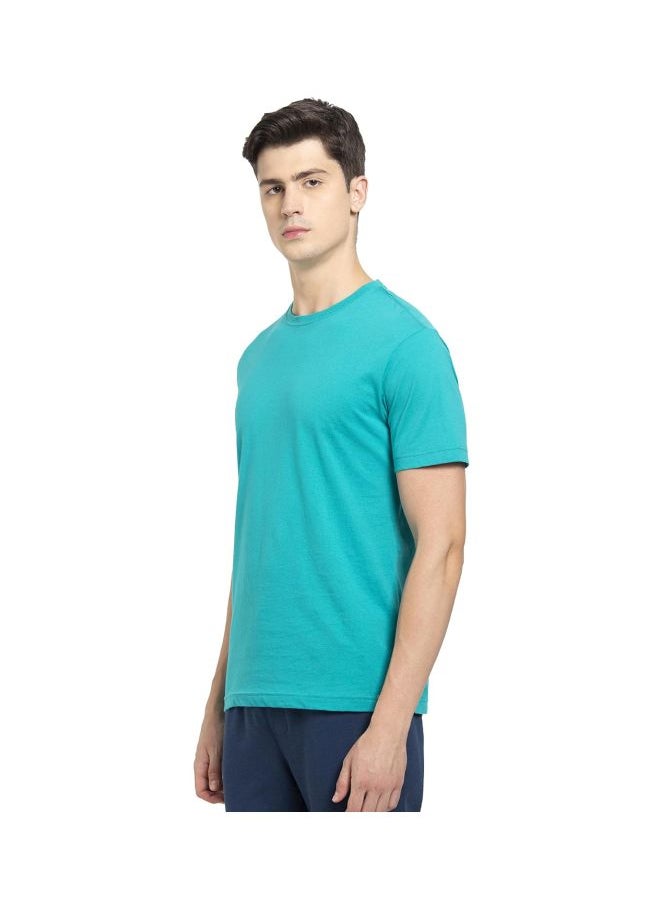 Jockey 2714 Men Super Combed Cotton Rich Solid Round Neck Half Sleeve T Shirt