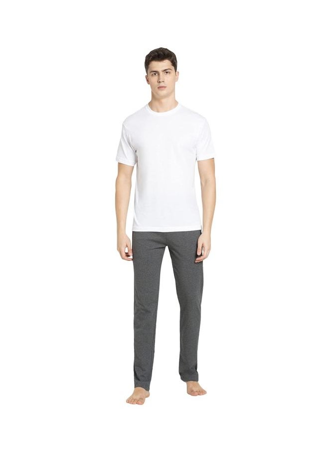 Jockey 2714 Men Super Combed Cotton Rich Solid Round Neck Half Sleeve T Shirt