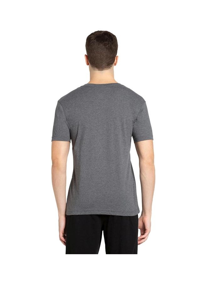 Jockey 2726 Men Super Combed Cotton Rich Solid V Neck Half Sleeve T Shirt