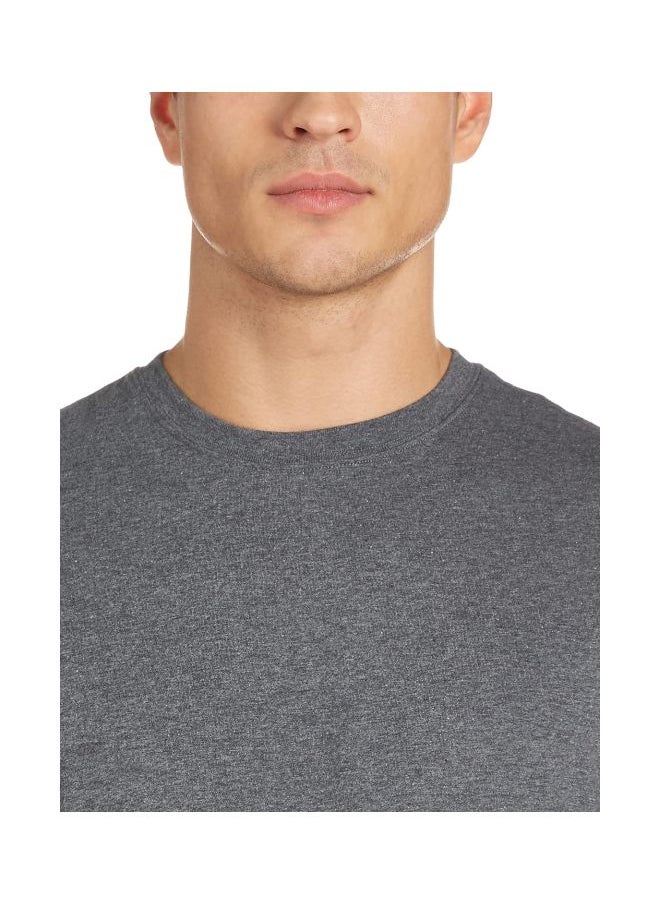 Jockey 2714 Men Super Combed Cotton Rich Solid Round Neck Half Sleeve T Shirt
