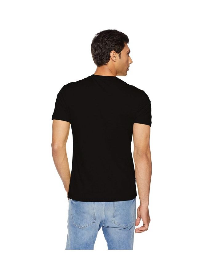 2714 Men Super Combed Cotton Rich Solid Round Neck Half Sleeve T Shirt