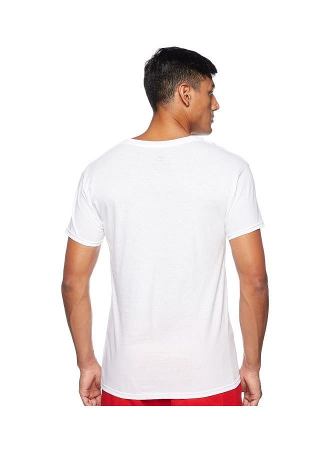 Hanes Mens 3 Pack V Neck T Shirt