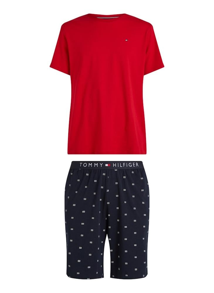 Pyjama Set - Short Sleeve T-Shirt & Shorts