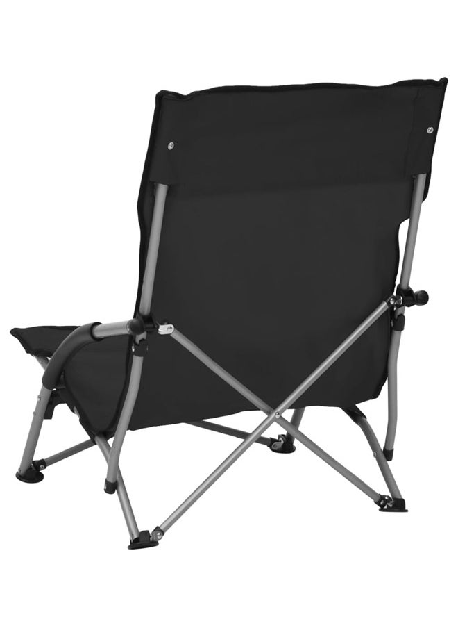 Ultimate Comfort Foldable Camping Chair - 65x55x49CM - 2 Piece