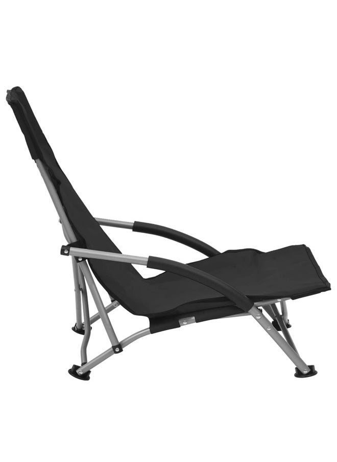 Ultimate Comfort Foldable Camping Chair - 65x55x49CM - 2 Piece