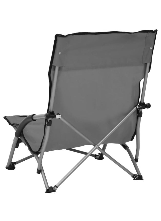 Ultimate Comfort Foldable Camping Chair - 65x55x49CM - 2 Piece