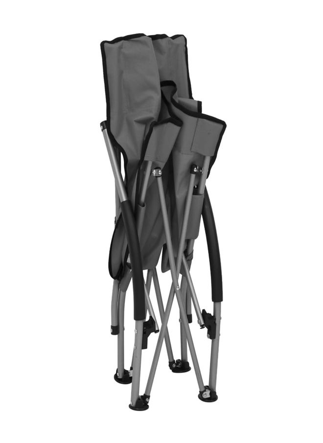 Ultimate Comfort Foldable Camping Chair - 65x55x49CM - 2 Piece