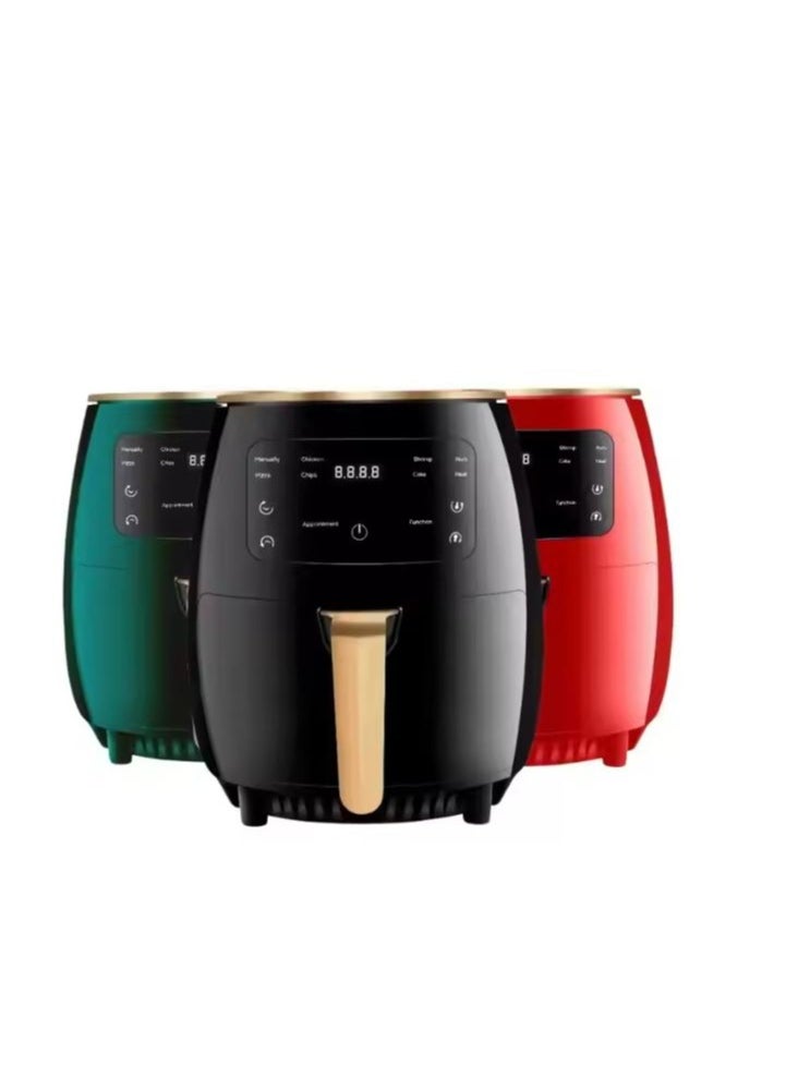 6L Electric Digital Air Fryer Oven – Multi-Function Oil-Free Cooker with Preset Cooking Programs, Healthier Deep Frying, Digital Touch Control, Temperature Range 60–230°C